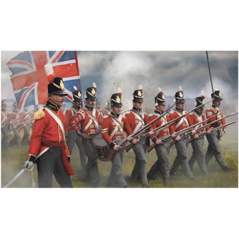 British Infantry in Attack -145