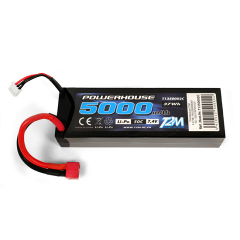 LiPo Accu 5000Mah 7,6Volt -T1350002C