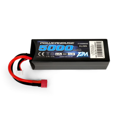LiPo Accu 5000Mah 11,1Volt -T1350003C
