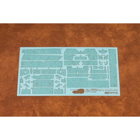 Zimmerit Coating Sheet - 1/48 Scale Elefant -12671