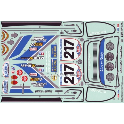 Stikker Set VW Beetle Rally -319495918-000
