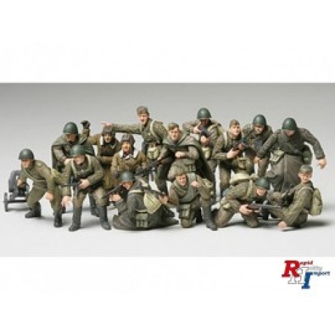 WWII Russian Infantry & Tank Crew Set -32521