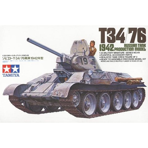 Russian medium tank T34/76 (1942) -35049