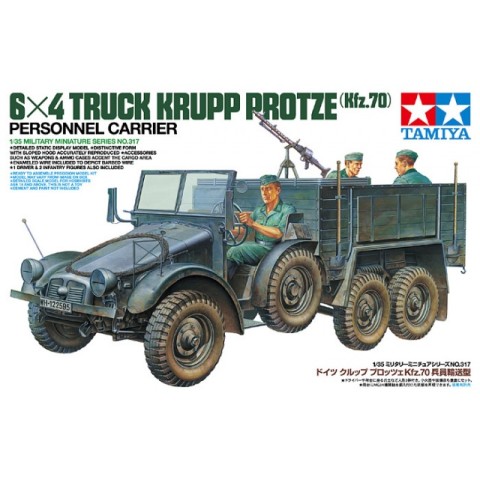 6X4 Truck Krupp Protze  (Kfz. 70) Personnel Carrier -35317