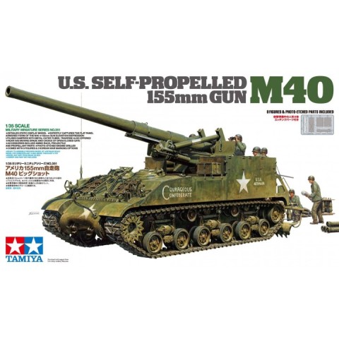 U.S. Self-Propelled 155mm Gun M40 -35351