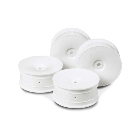 Touring Dish Rims 24mm WHITE 0 Offset (4 pcs) -53475