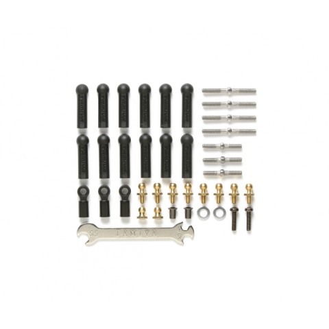 TT-02 Full Turnbuckle-Set adjustable (7) - 54539