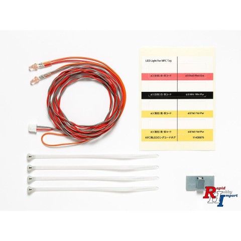 MFC-LED rood Ø3MM (2) lang 1100MM -56549