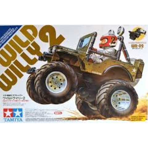 Wild Willy 2 Wheelie WR-02 Chassis -58242