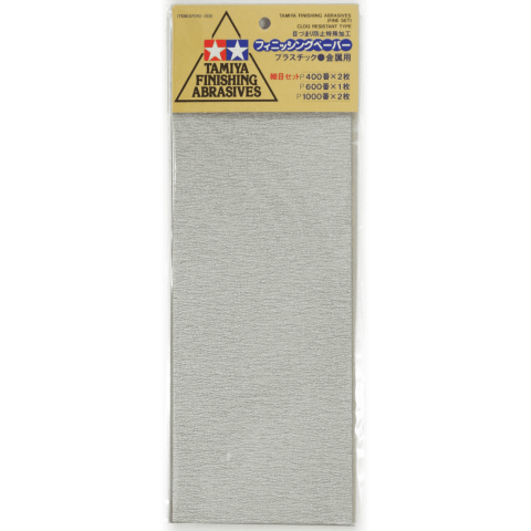 Waterproof Schuurpapier Assorti korrel 400 / 600 / 1000
