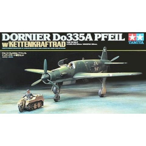 Dornier Do335A Pfeil  with Kettenkraftrad -89598