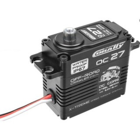 OC-27 HV Digital Servo - 5-8.4V  Core DC Motor - Stalen tandwielen - Kogelgelagert - Aluminium behuizing -C-52015