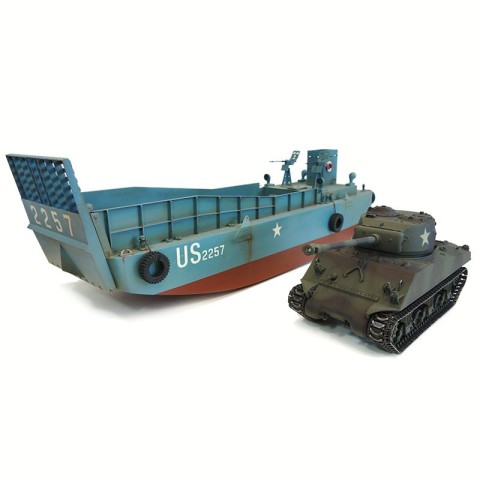 RC Landing Craft LCM3 & Sherman Pro edition BB (1114213060) -1149900001B