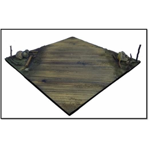Section of WWI Aerodrome Display Base -TDD32001