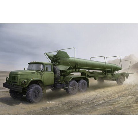 Soviet Zil-131V Tow 2T3M1 Trailer with 8K14 Missile -01081