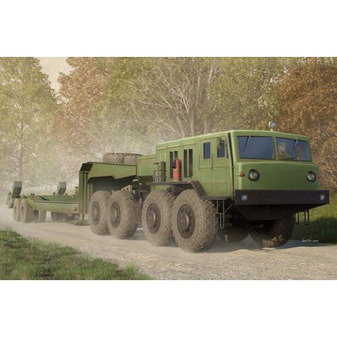 MAZ-545 Transporter with CHMZAP-5247G Semi-trailer -01089