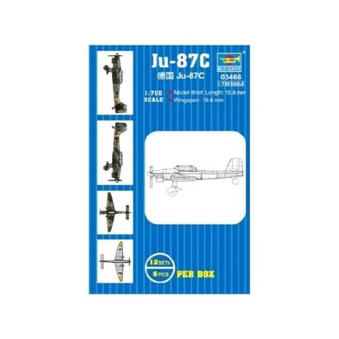 Ju-87C (6 airplanes per box) -03466