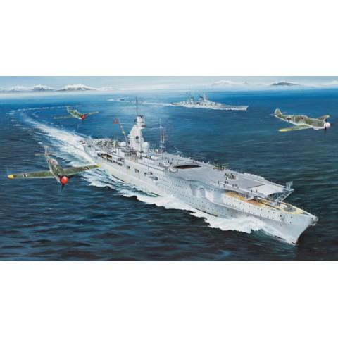 German Navy Aircraft Carrier DKM Peter Strasser -05628