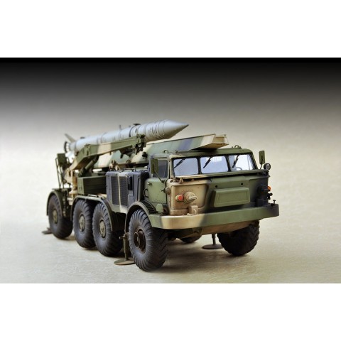 Russian 9P113 TEL w/9M21 Rocket of 9K52 Luna-M Short-range artillery rocket system FROG-7 -07179