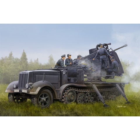 German 5cm FLAK 41auf Selbstfahrlafette (Sd.Kfz.7/2) -09513