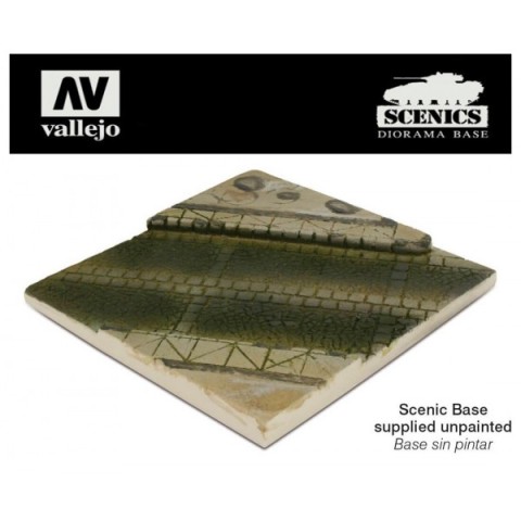 Scenics - Paved Street Section (14 x 14cm) -SC001