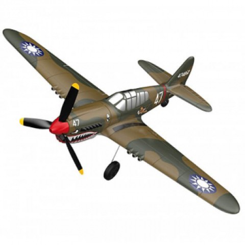 P40 WARHAWK 4CH 400MM BRUSHED w/GYRO EPP RTF -761-13
