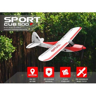 SPORT CLUB 500 4CH 500MM BRUSHED W/GYRO EPP RTF V761-4