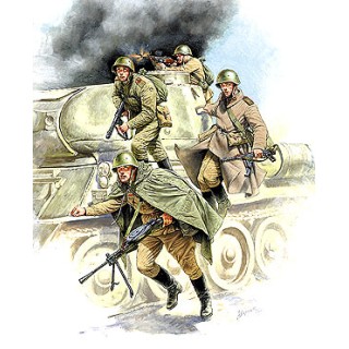 Soviet tank infantry -3544