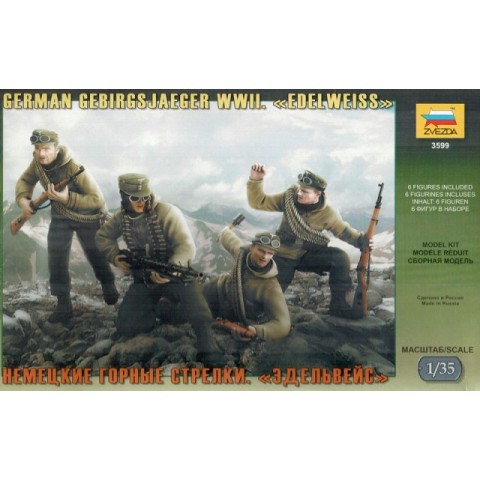 German Gebirgsjaeger WWII  Edelweiss -3599