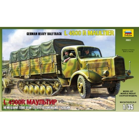 German half-truck Maultier 4,5t Truck -3603