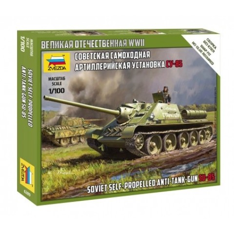 Soviet Self-Propelled Anti-Tank Gun SU-85 Zvezda -6289
