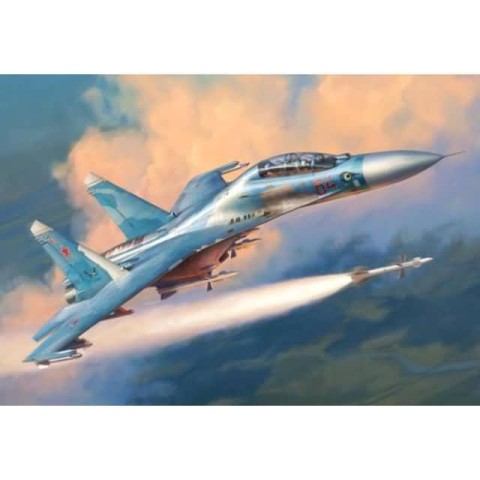 Su-27UB Flanker-C  Russian Combat Trainer Aircraft -7294