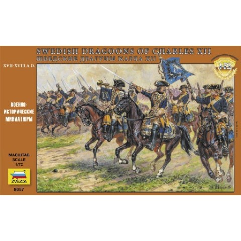Swedish Dragoons of Charles XII (XVII - XVIII A.D.)  -8057