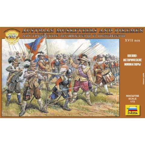 AUSTRIAN MUSKETEERS AND PIKEMEN 17TH CENTURY -8061